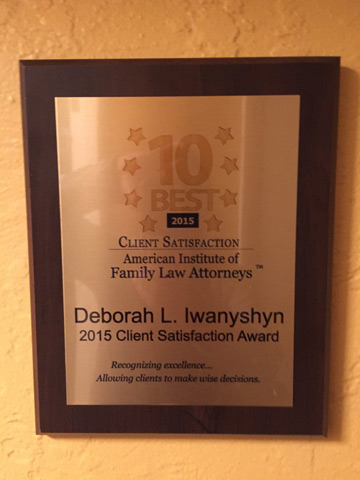 American Institute of Family Law Attorneys: 10 Best in Client Satisfaction